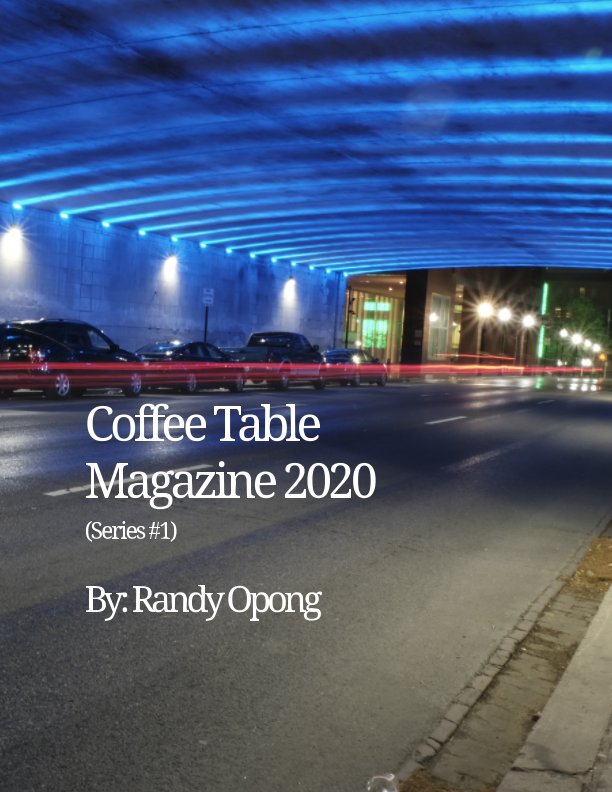 Ver Coffee Table Magazine Series 1 (2020) por Randy Opong