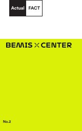 BEMIS X CENTER No.2 book cover