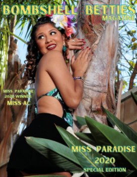 Bombshell Betties Magazine Miss Paradise 2020 book cover