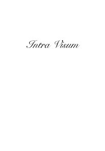 Intra Visum book cover