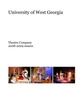 University of West Georgia 08-09 season book cover