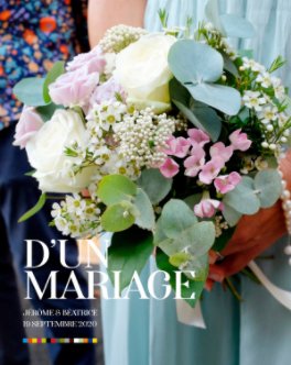 D'un mariage J.B septembre 2020 book cover