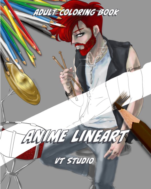 Anime Lineart nach VT Studio anzeigen