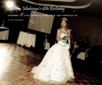 Jennifer Madriaga's 18th Birthday book cover