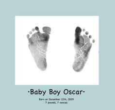 Baby Boy Oscar book cover