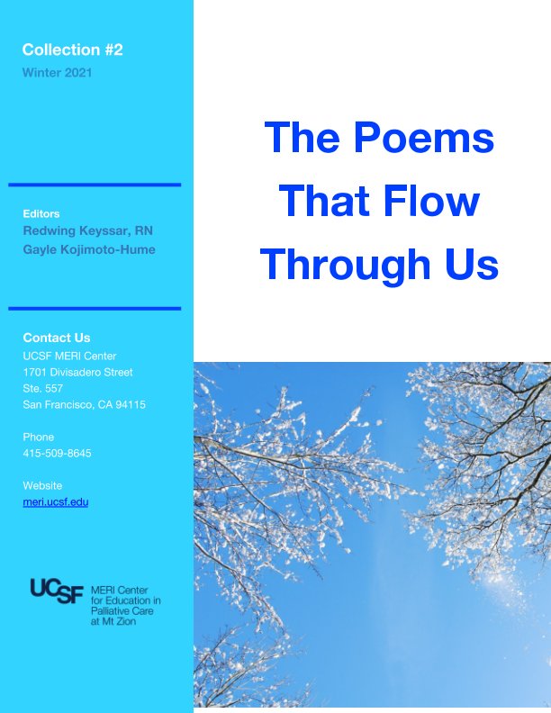 View The Poems That Flow Through Us by UCSF MERI Center