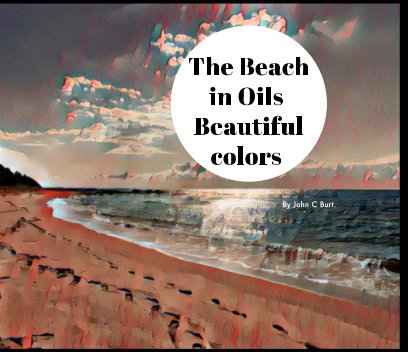 The Beach in Oils: Beautiful Colors book cover