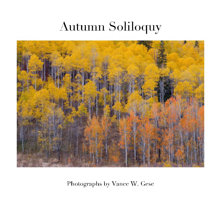 View Autumn Soliloquy by Vance W. Gese