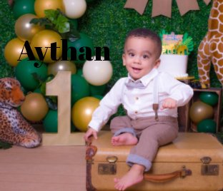 Aythan's 1st Birthday book cover