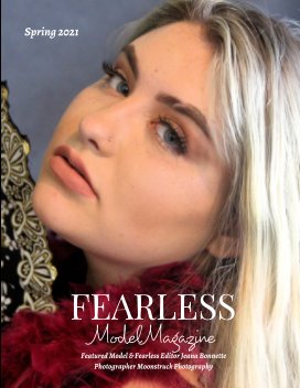 Fearless Model Magazine Spring 2021 book cover