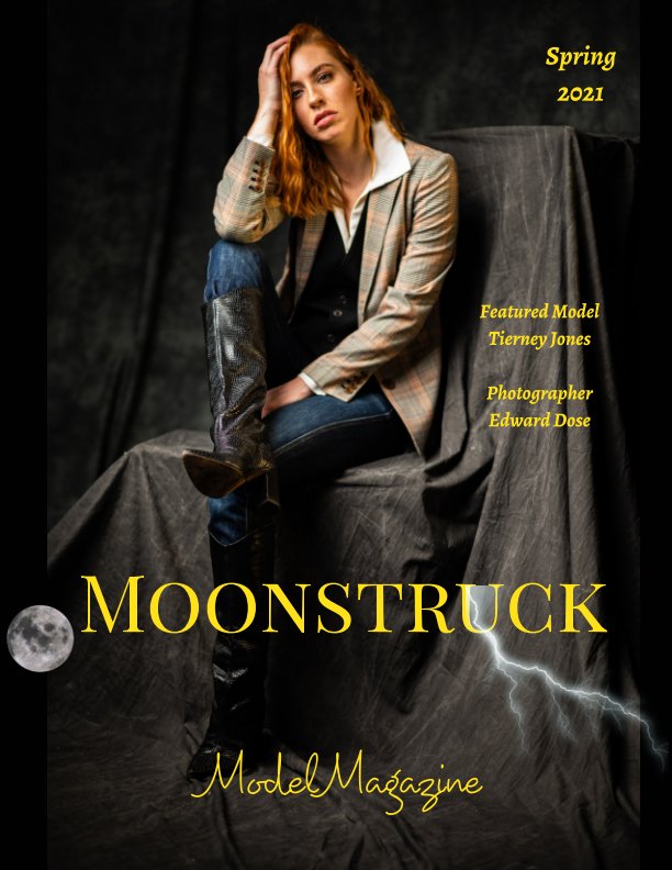 Bekijk Moonstruck Model Magazine Spring 2021 op Elizabeth A. Bonnette