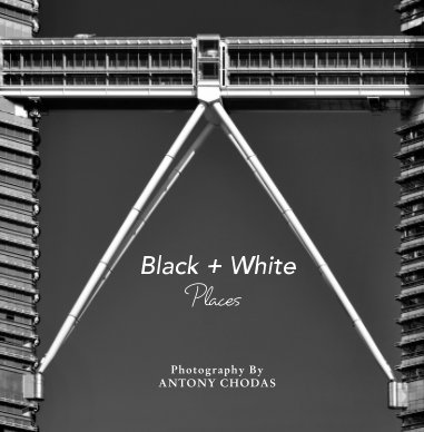 Black + White Places book cover