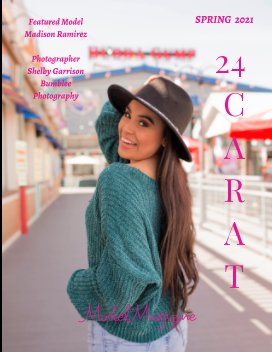 24 Carat Model Magazine Spring 2021 book cover
