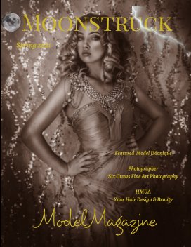 Moonstruck Model Magazine Spring 2021 book cover