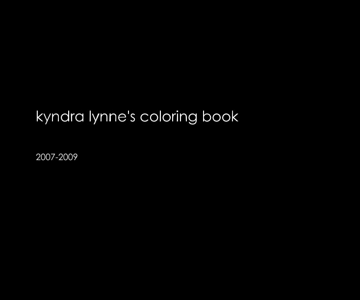 View kyndra lynne's coloring book by kyndra lynne