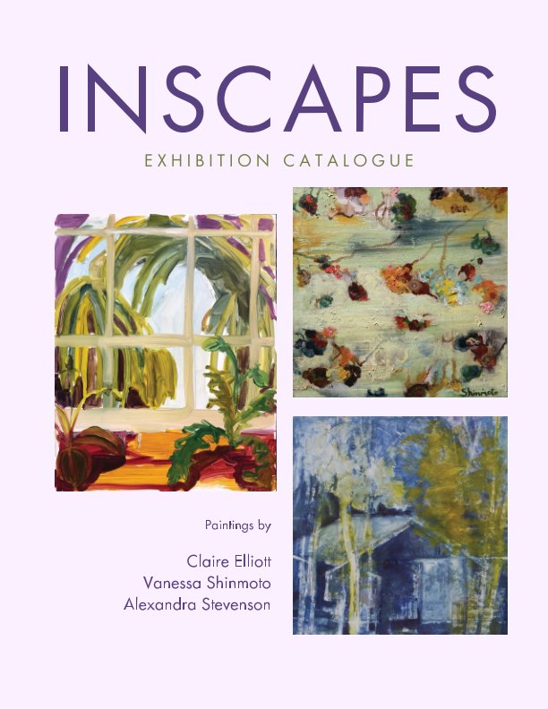 Ver INSCAPES: paintings by Claire Elliott, Vanessa Shinmoto, and Alexandra Stevenson por Eat Paint Studio
