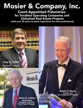 Mosier and Company Inc Court Appointed Fiduciaries book cover