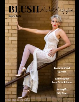 Blush Model Magazine April  2021 book cover