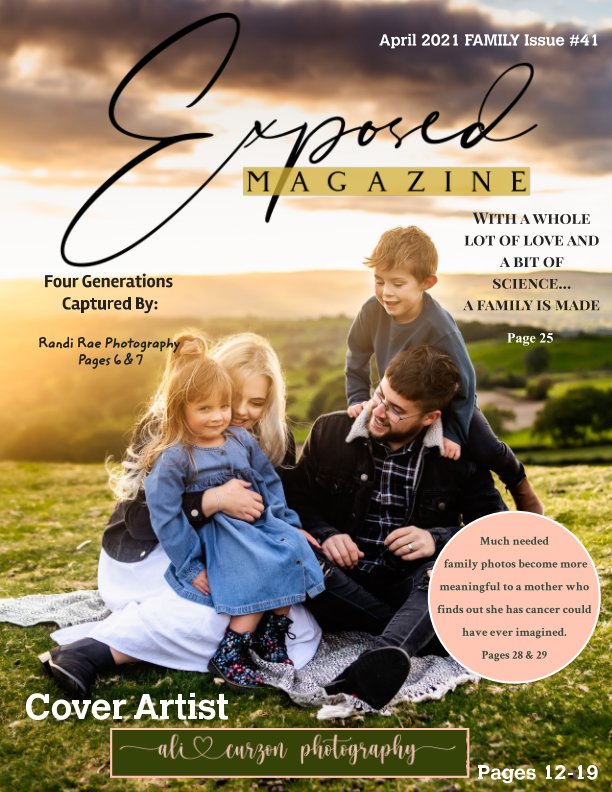 Ver April 2021 Family Issue #41 por Exposed Magazine