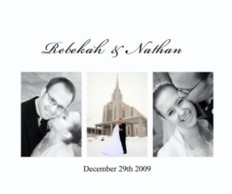 Rebekah and Nathan Wedding book cover
