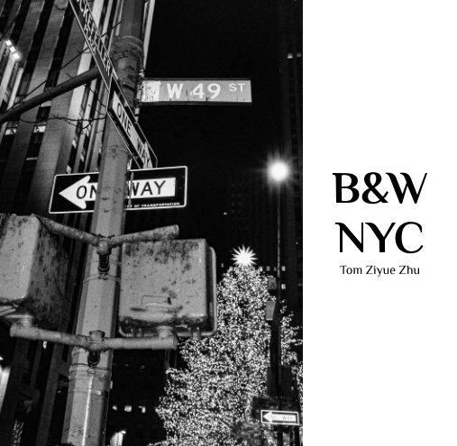 Visualizza Black and White New York City di Tom Ziyue Zhu