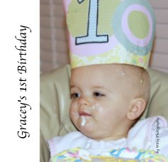 Gracey's 1st Birthday book cover