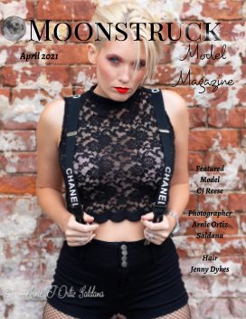 Moonstruck Model Magazine April  2021 book cover