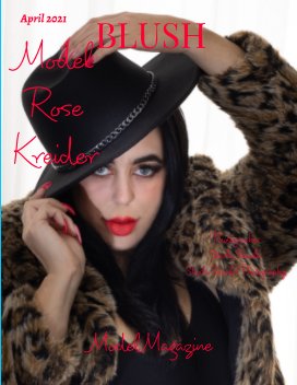 Blush Model Magazine April  2021 book cover