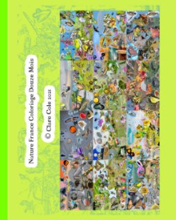 Nature France Coloriages Douze Mois book cover