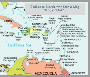 Caribbean Travels with Stan and Meg book cover