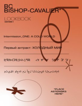 Intermission One Lookbook book cover
