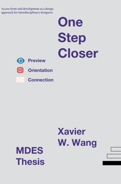 Bekijk One step closer op Xavier W. Wang