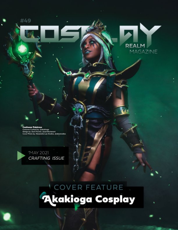 View Cosplay Realm Magazine No. 49 by Emily Rey, Aesthel