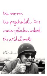 the morning the psychedelic '60s came splashin naked thru tidal pools book cover