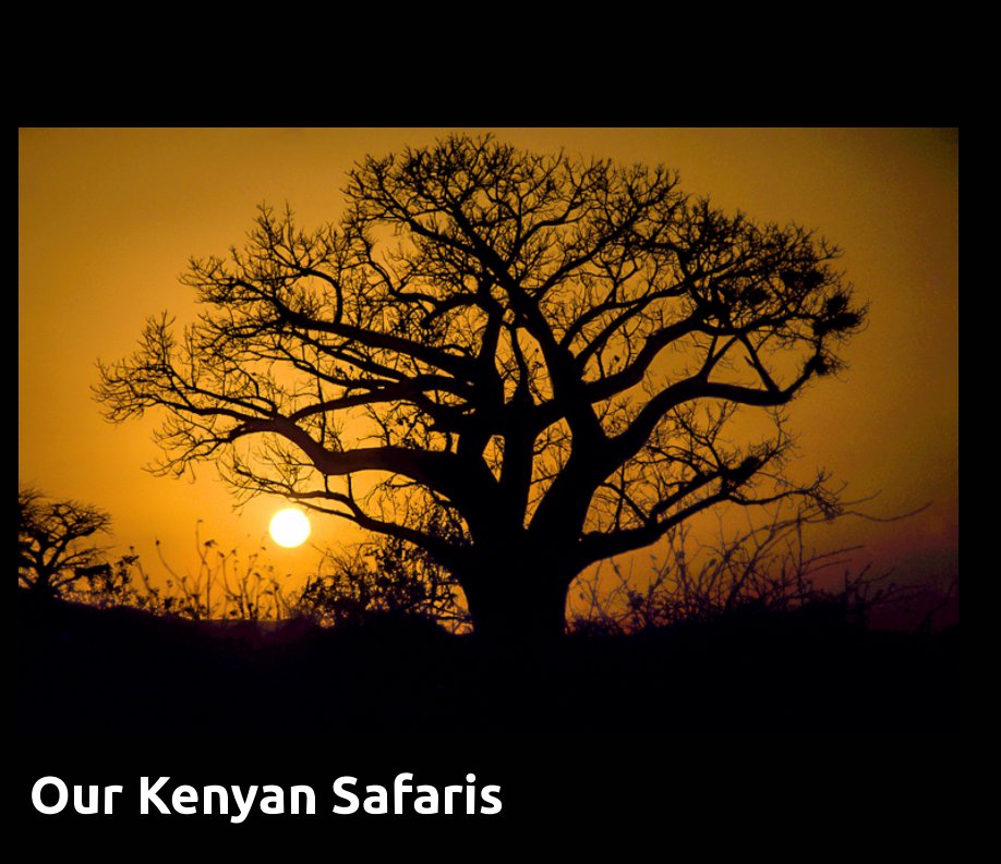 View Our Kenya Safaris by Chris and Marty Migliaccio