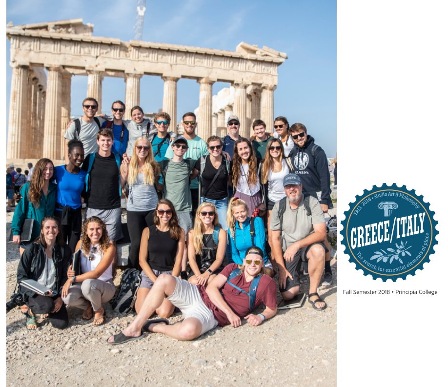 Bekijk Fall 2018 Greece - Team Project Book op Principia College