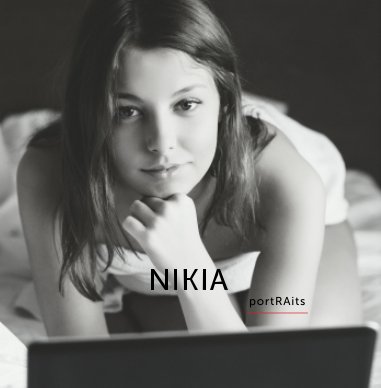 NIKIA. portRAits (full size 12 inches version) book cover