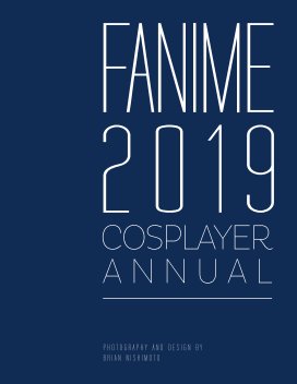 FANIME COSPLAYER ANNUAL 2019 book cover