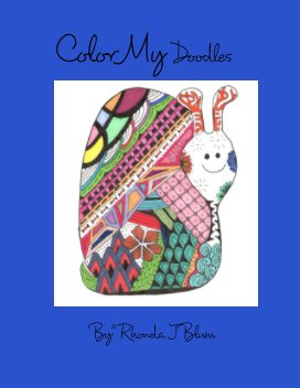 Color My Doodles Adult Coloring Book book cover