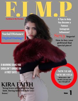 FIMP Magazine issue 1 Kira Faith book cover