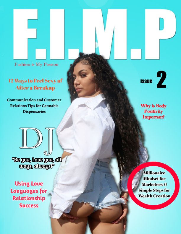 View FIMP Magazine issue 2 with DJ by James Tomlin