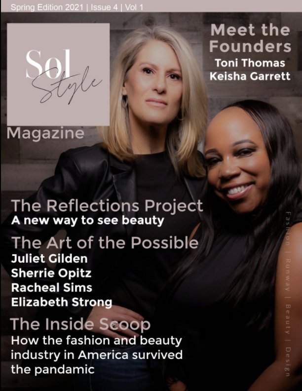 Sol Style Magazine nach Keisha Garrett, Toni Thomas anzeigen