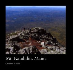 Mt. Katahdin, Maine book cover