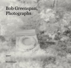 Bob Greenspan, Photographs book cover