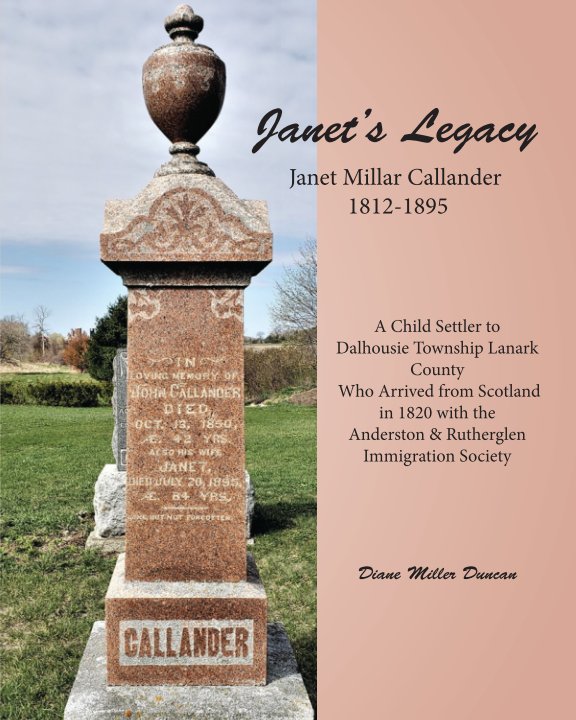 View Janet's Legacy by Diane Miller Duncan