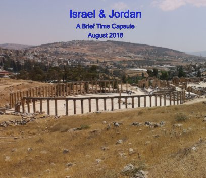 Israel and Jordan August 2018 book cover