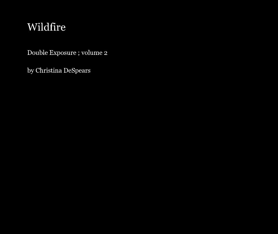 Wildfire nach Christina DeSpears anzeigen