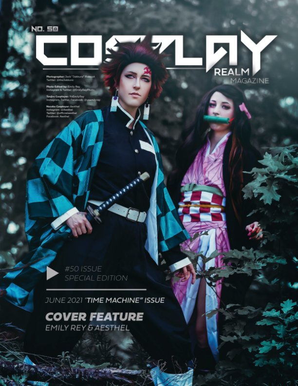Ver Cosplay Realm Magazine No. 50 por Emily Rey, Aesthel