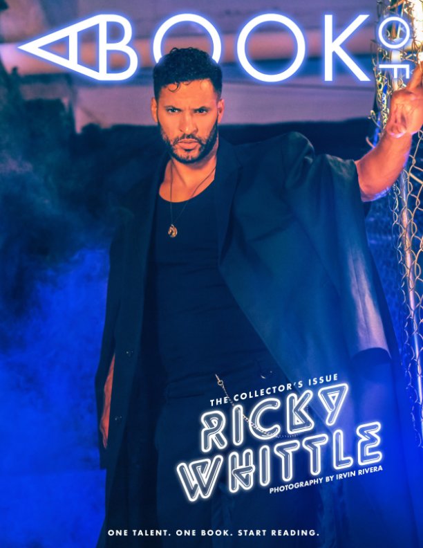 View A BOOK OF Ricky Whittle Cover 2 by A BOOK OF