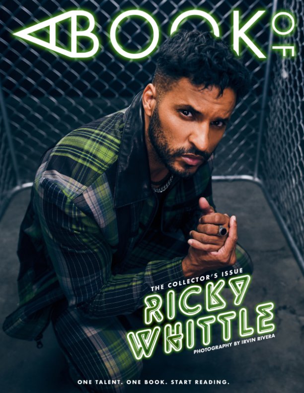 Ver A BOOK OF Ricky Whittle Cover 1 por A BOOK OF